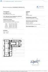 E170 Corredera Elevable - Datos técnicos