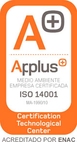 Empresa Certificada Medio Ambiente ISO 14001